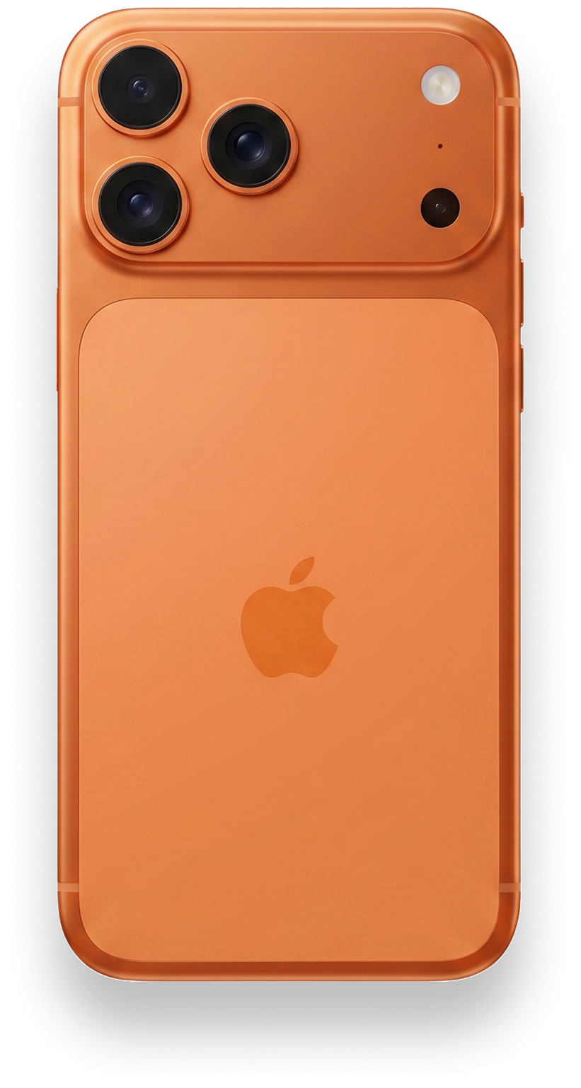iPhone 17 Pro in Orange – jetzt verkaufen